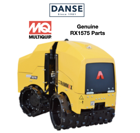 Drum B=640  fits RX1575 Rammax Trench Roller by Multiquip 1216887