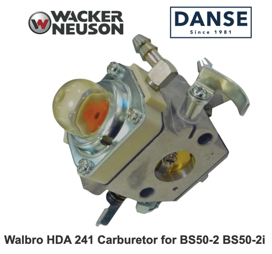 Walbro HDA 241 Carburetor for Wacker Neuson BS50-2 BS50-2i Rammers 0165601 5000165601