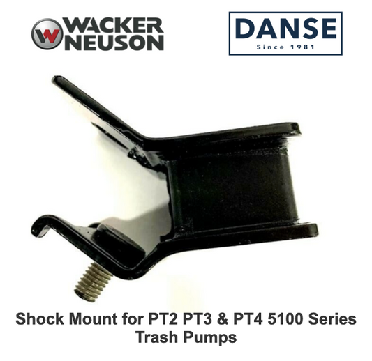 Wacker OEM Shock Mount for PT2 PT3 &amp; PT4 5100 Series Trash Pumps 5100042638