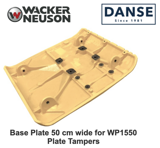 Baseplate 50 cm Wide for Wacker Neuson WP1550 Walk Behind Compactors 0115587 5000115587