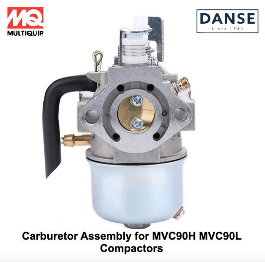 Carburetor Assembly for MVC90L Plate Tamper by Multiquip 2536245610 2536245620