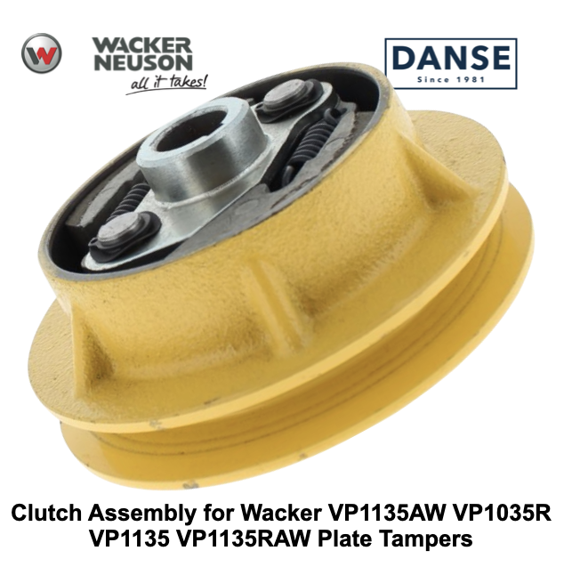 Clutch Assembly for Wacker VP1135AW VP1035R VP1135 VP1135RAW Plate Tamper 5000130047 5000114176