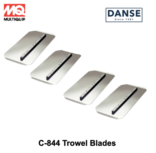 C-844 Trowel Blades 4 Pack Combination Blade 8&quot; X 14&quot; by Multiquip 