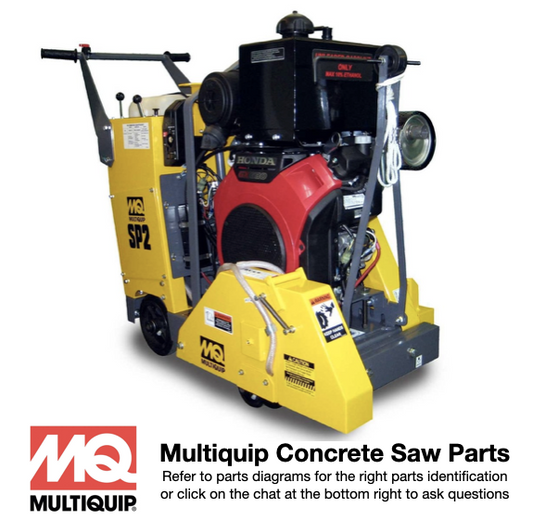 10024 Nut, Nyloc 1/4 - 20 for FCG1 Slabsaver Concrete Saw by Multiquip