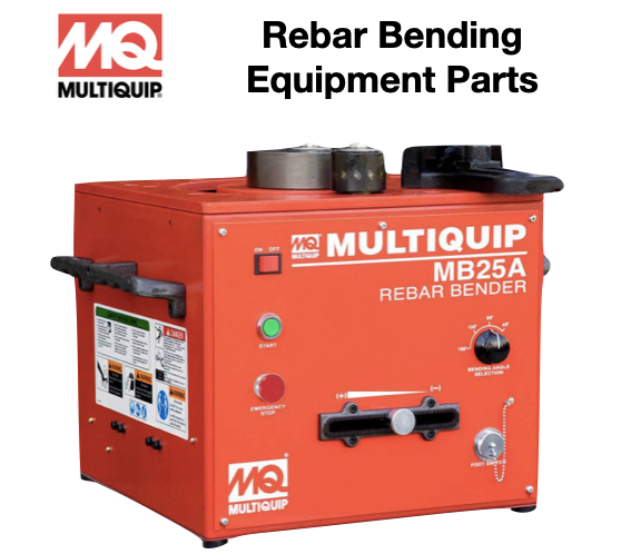 3301480 Panel A for Multiquip MB25A Portable Electric Rebar Bender