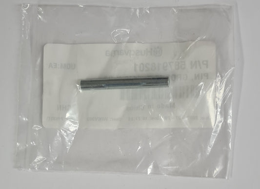 587918201 PIN, GROOVE E, 1/4&quot; X 2&quot; FOR CONCRETE SAWS BY HUSQVARNA