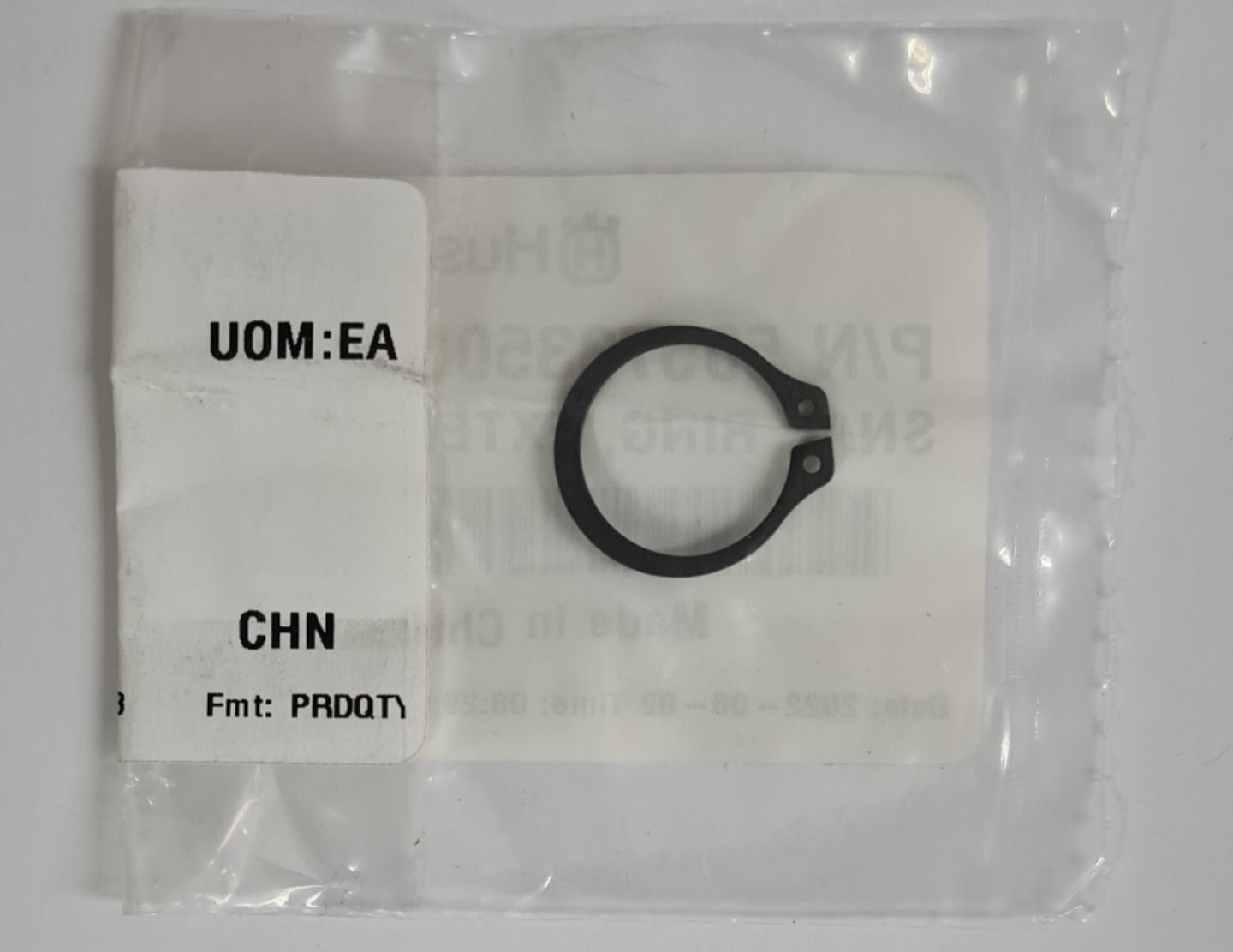 505733501 SNAP RING for Husqvarna Soff Cut 2500 Walk Behind Saw