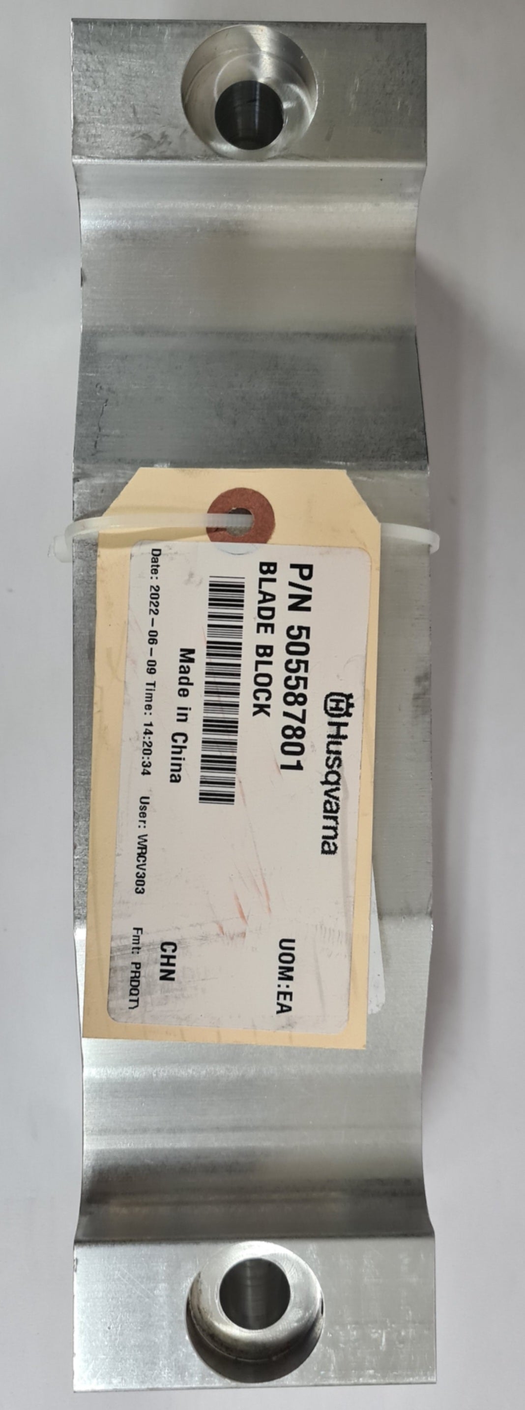 505587801 BLADE BLOCK FOR EARLY ENTRY SAW BY HUSQVARNA