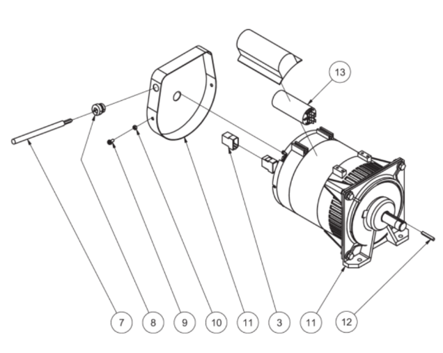 HVS-3005-0K6G (sn:15011231-15022138) Engine Assembly Parts by Mi-T-M