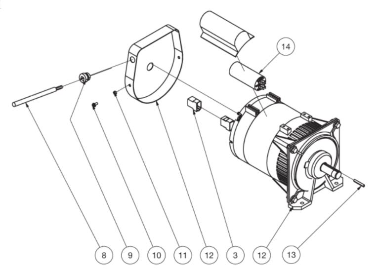 HVS-3005-0K6G (sn:15011231-15022138) Generator Assembly Parts by Mi-T-M