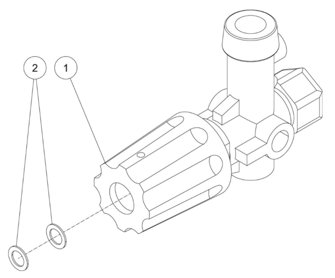 HVS-3008-0B7G (sn:0-15160030) Unloader Assembly Parts by Mi-T-M