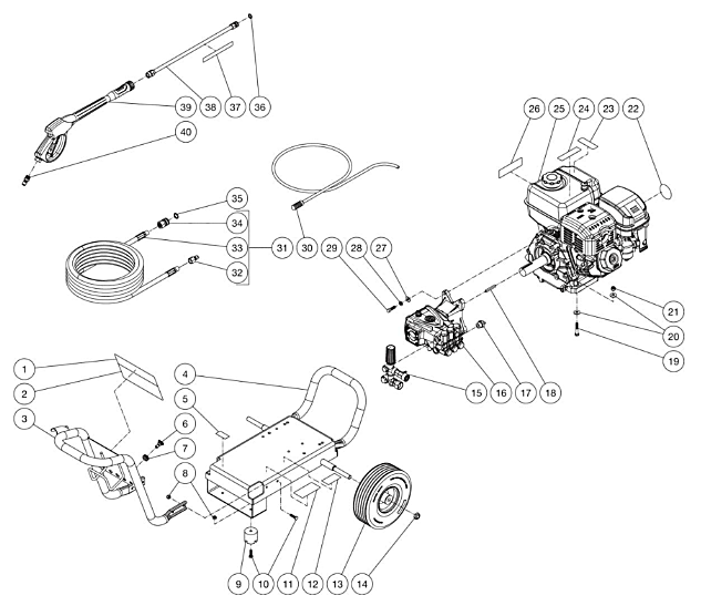 CM-4200-0MMB (sn:0-11390468) Frame Assembly Parts by MiTM