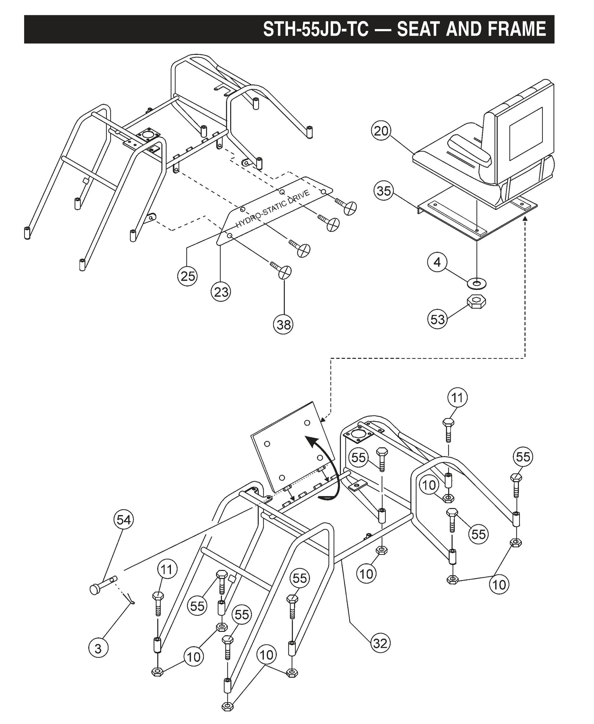 STH Seat and Frame