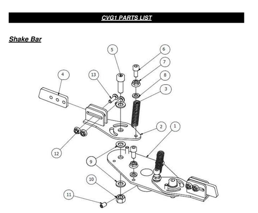 CVG1 Shake Bar