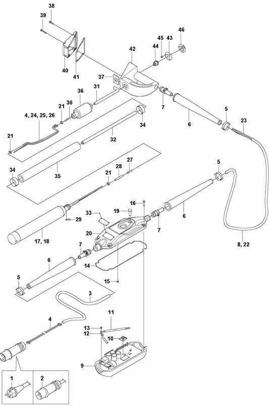 SMART 40E Complete Product Assembly Parts by Husqvarna