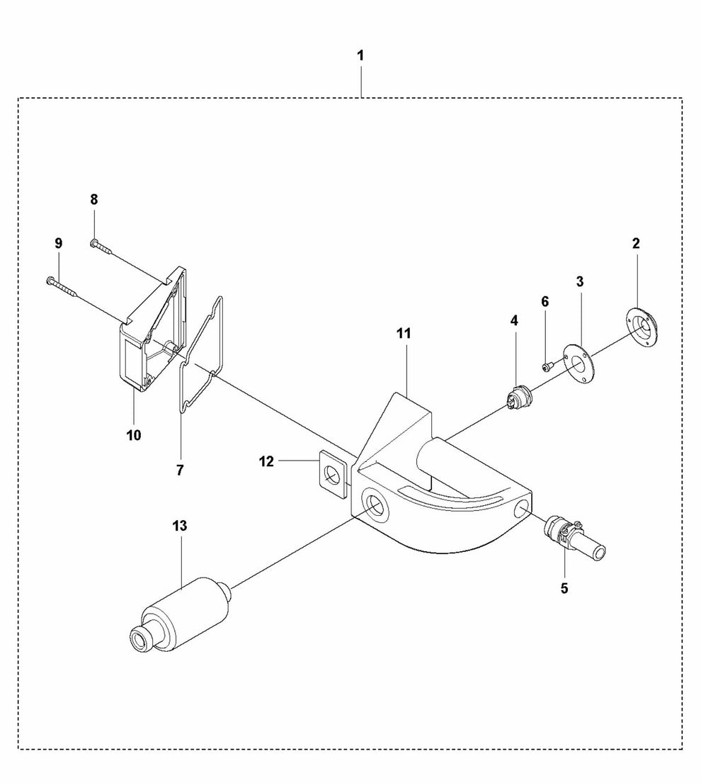 SMART 40/SMART 40E Handle Assembly Parts by Husqvarna
