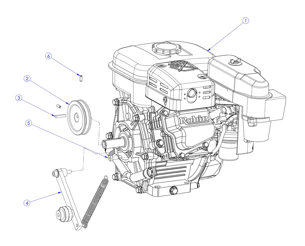 Soff Cut X150 Engine Assembly Parts by Husqvarna