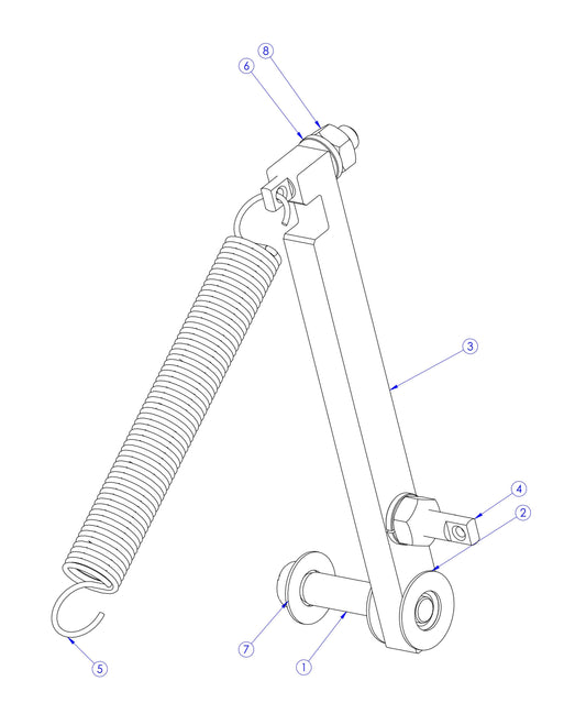 Soff Cut X150 Blade Release Arm Assembly Parts