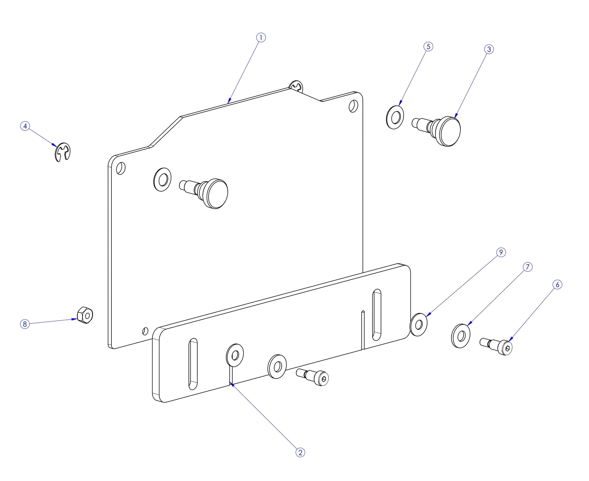 Soff Cut X150 Blade Block Cover Assembly Parts