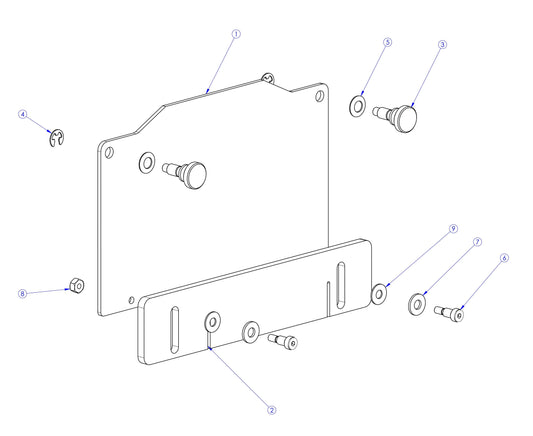 Soff Cut X150 Blade Block Cover Assembly Parts