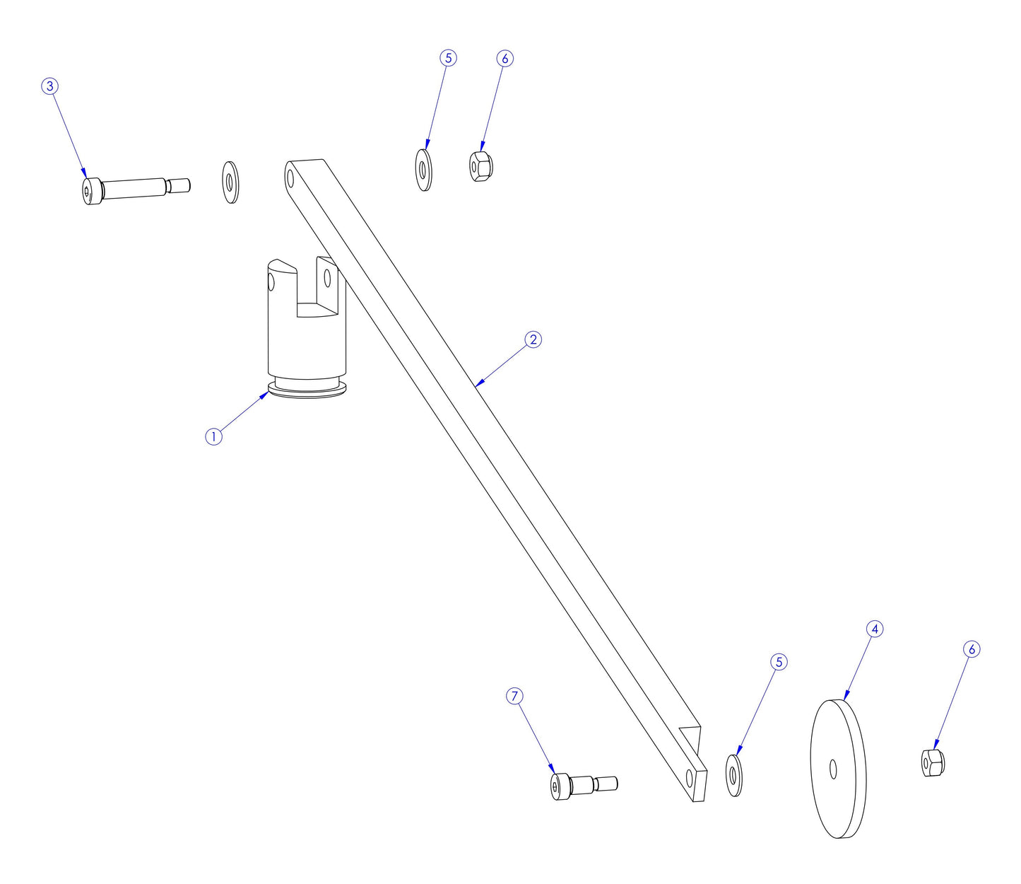 Soff Cut X150 Guide Arm Assembly Parts