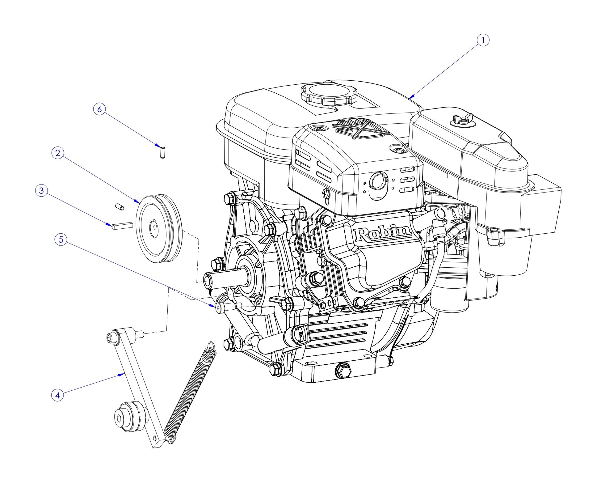 Soff Cut X150D Engine Assembly Parts