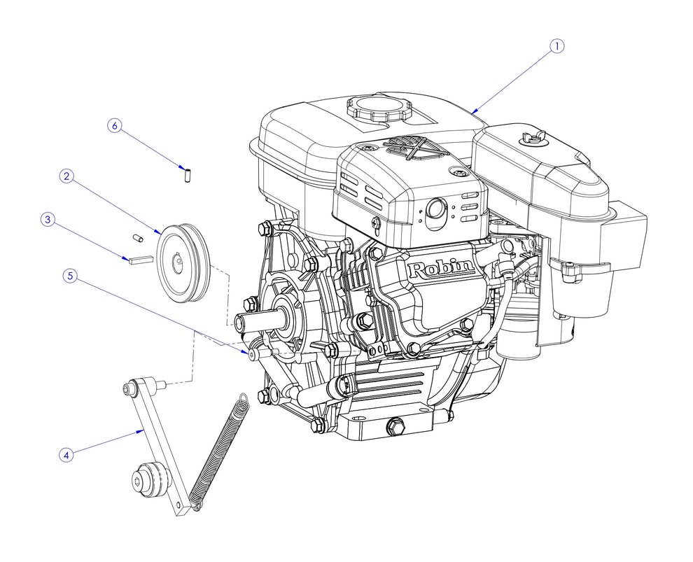 Soff Cut X150D Engine Assembly Parts by Husqvarna