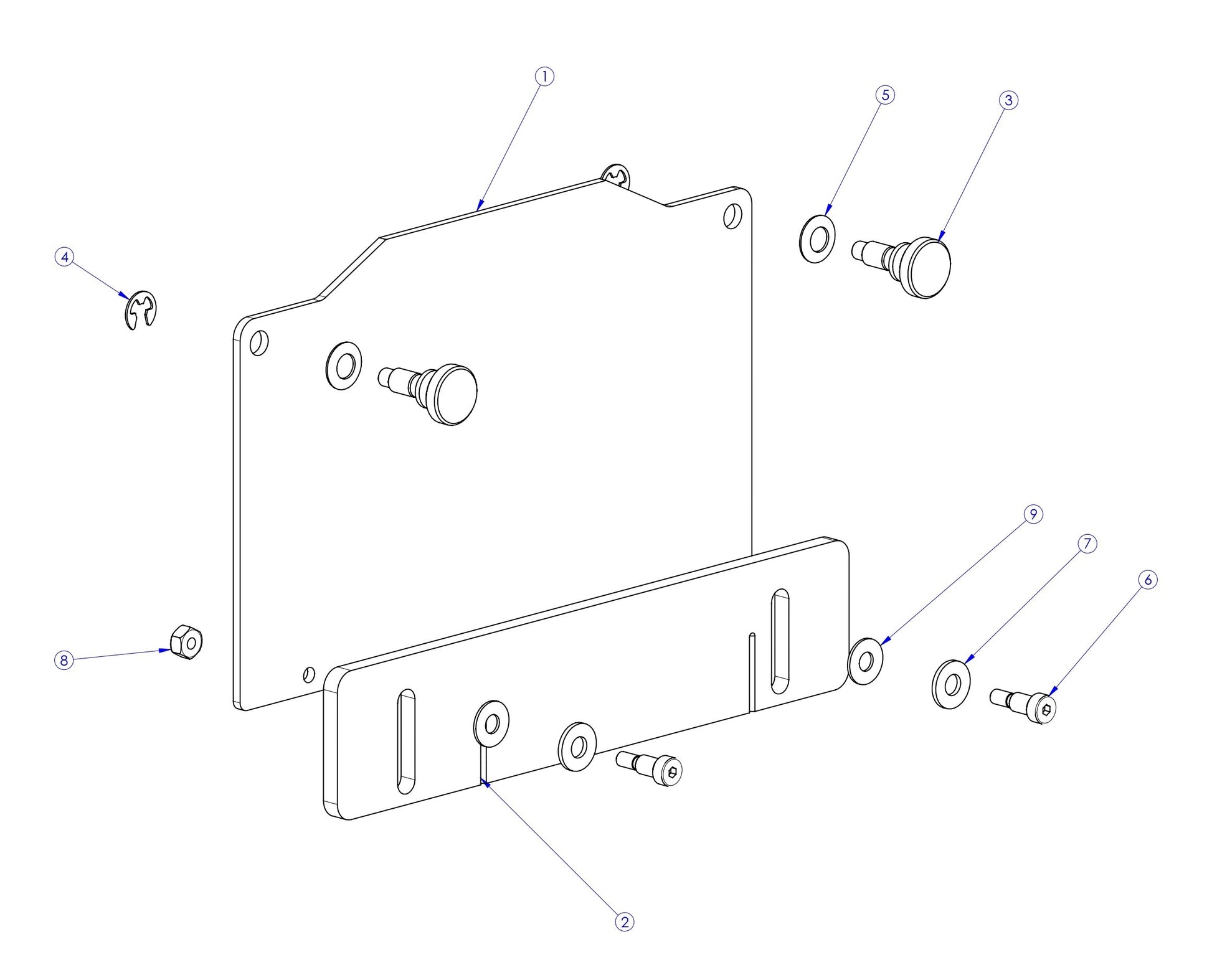 Soff Cut X150D Blade Block Cover Assembly Parts