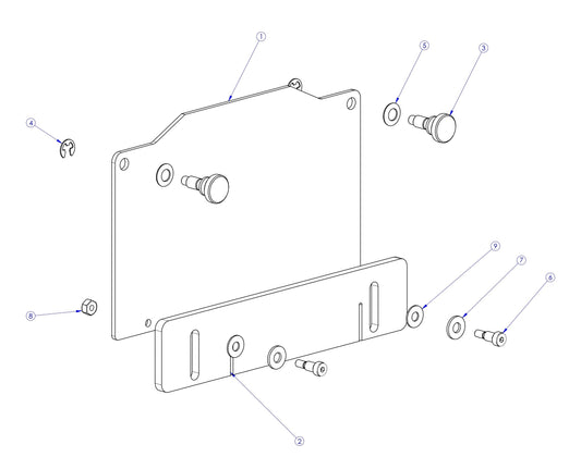 Soff Cut X150D Blade Block Cover Assembly Parts