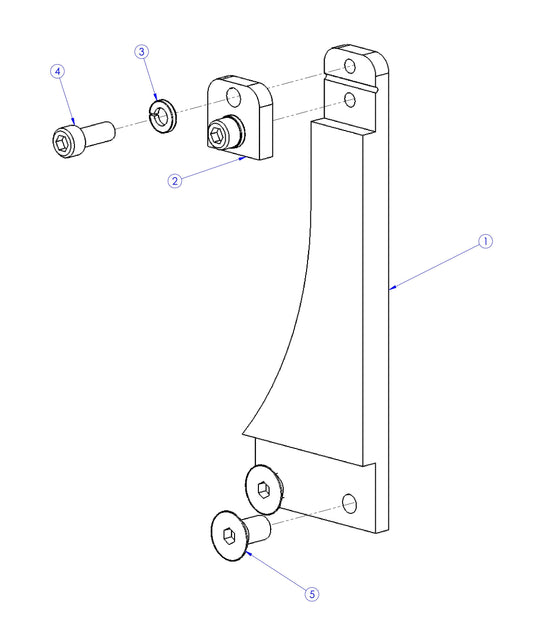 Soff Cut X390 Cable Mounting Block Assembly Parts