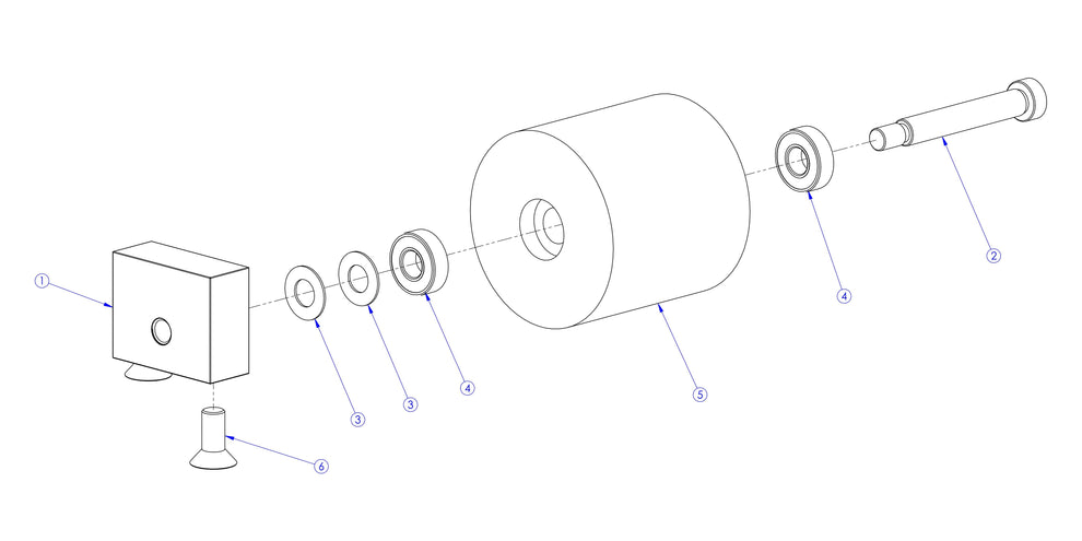 Soff Cut X390 Rear Wheel Assembly Parts by Husqvarna
