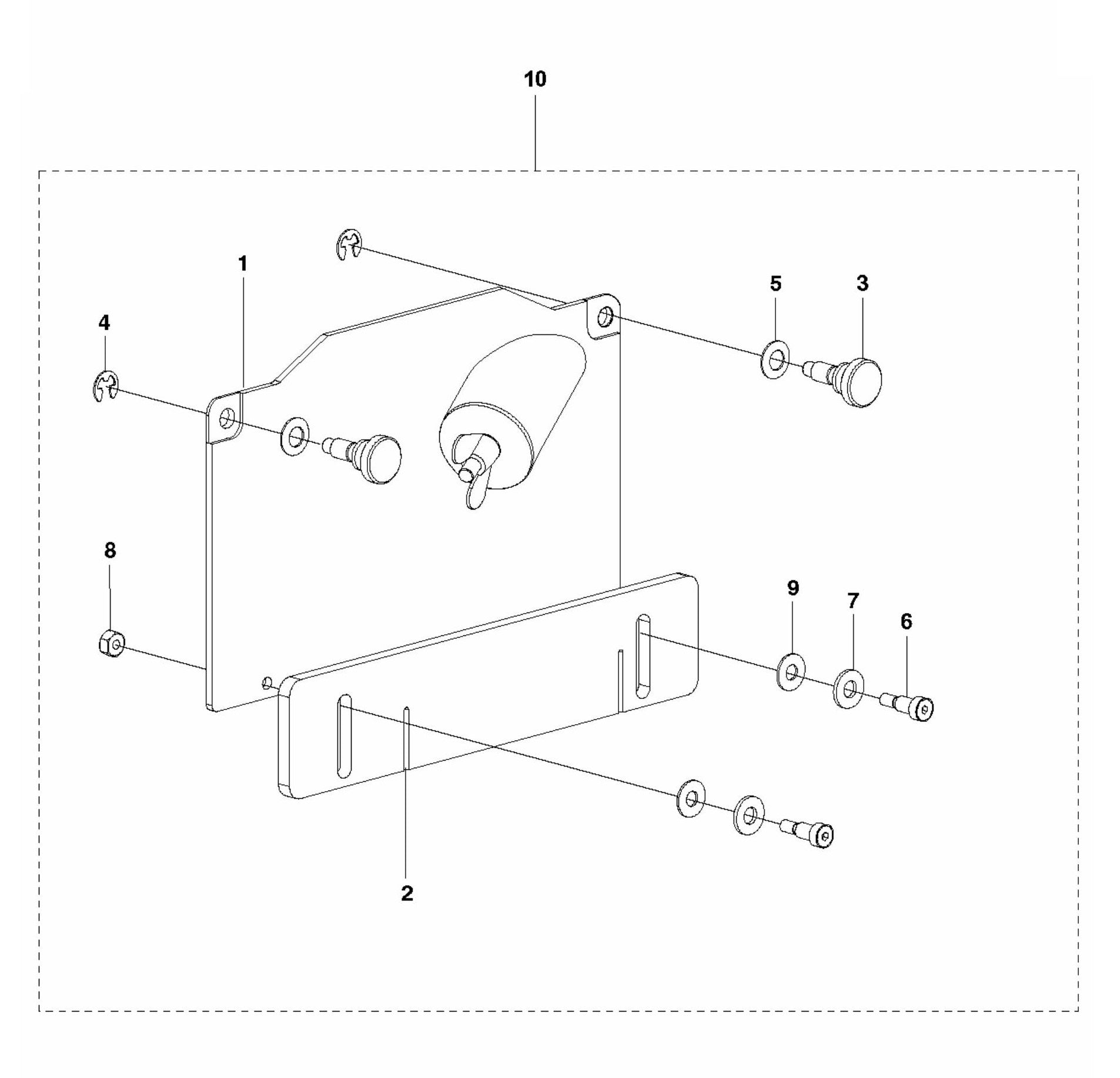 Soff-Cut 150 Saw Blade Block Cover Assembly Parts