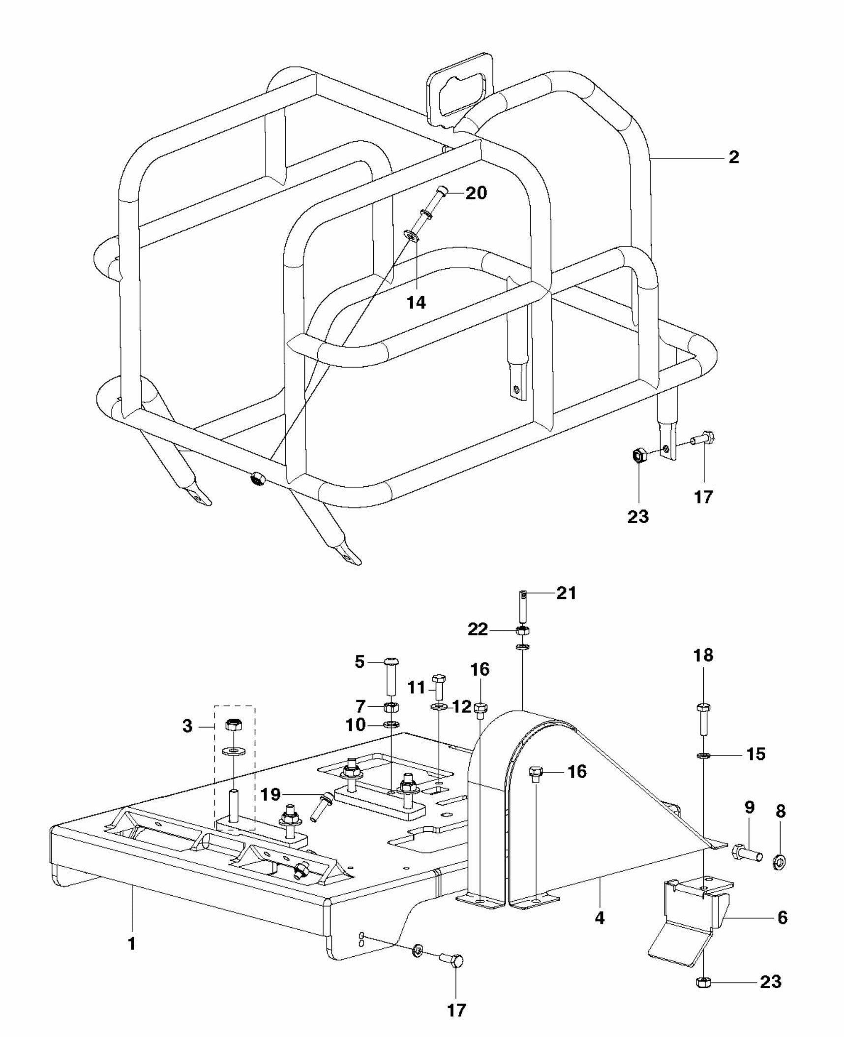 Soff-Cut 150 Saw Main Frame Assembly Parts