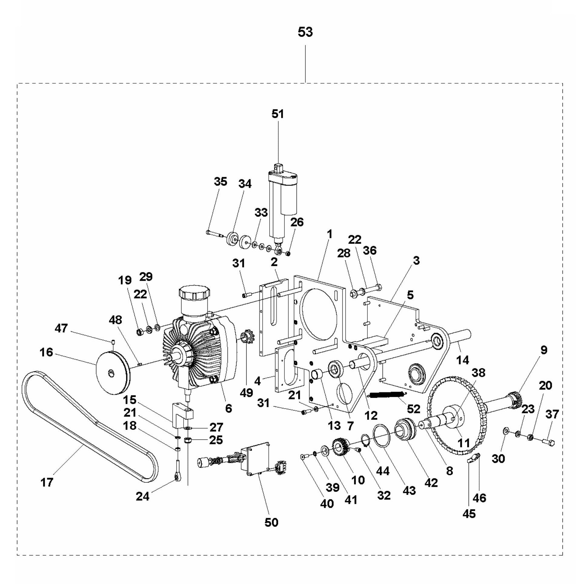 Soff Cut 4200 Pump Assembly Parts