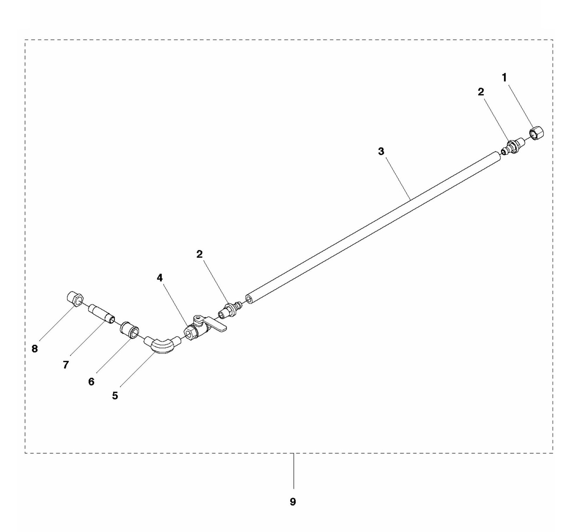Soff Cut 4200 Oil Drain Assembly Parts
