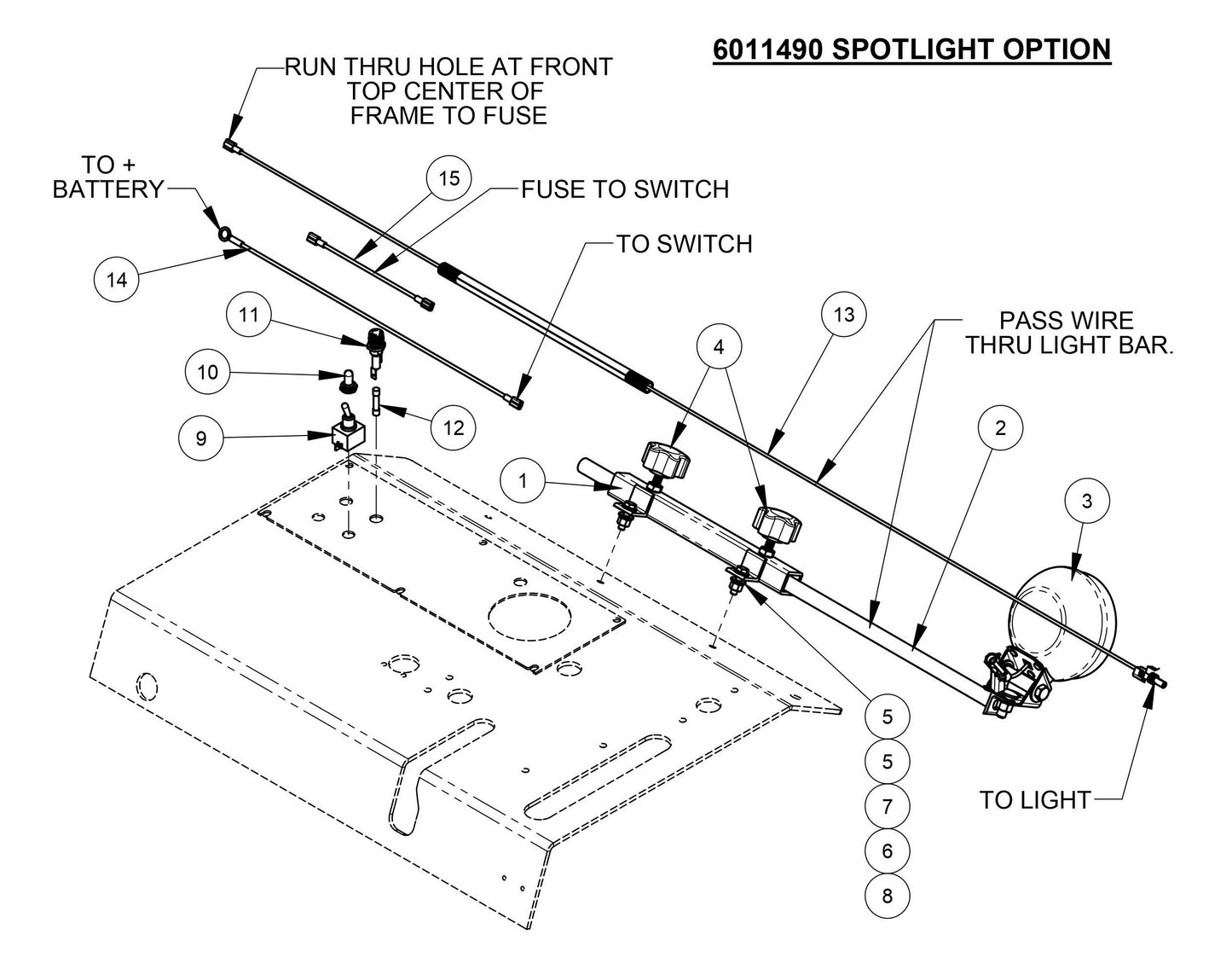 CC4120 /30EXL-3 Spotlight Option