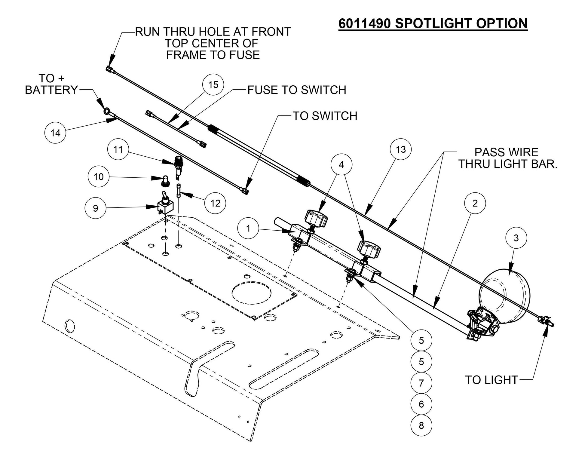 CC4120 /30EXL-3 Spotlight Option