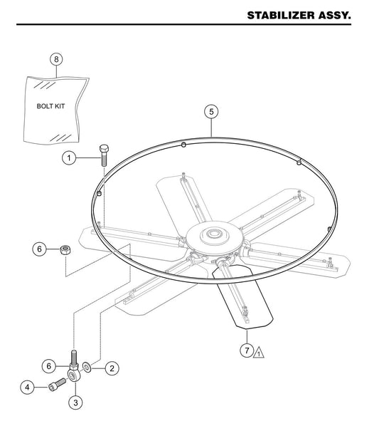 STX6H Stabilizer Assembly