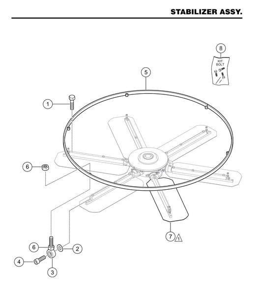 HTXD6I Stabilizer Assembly