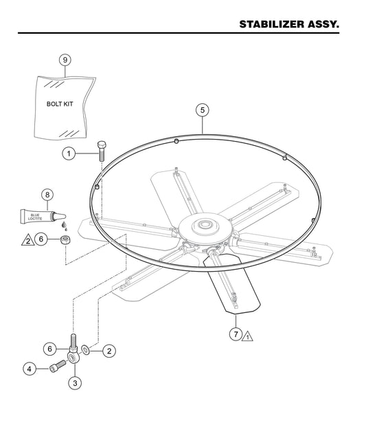 STXD6I Stabilizer Assembly