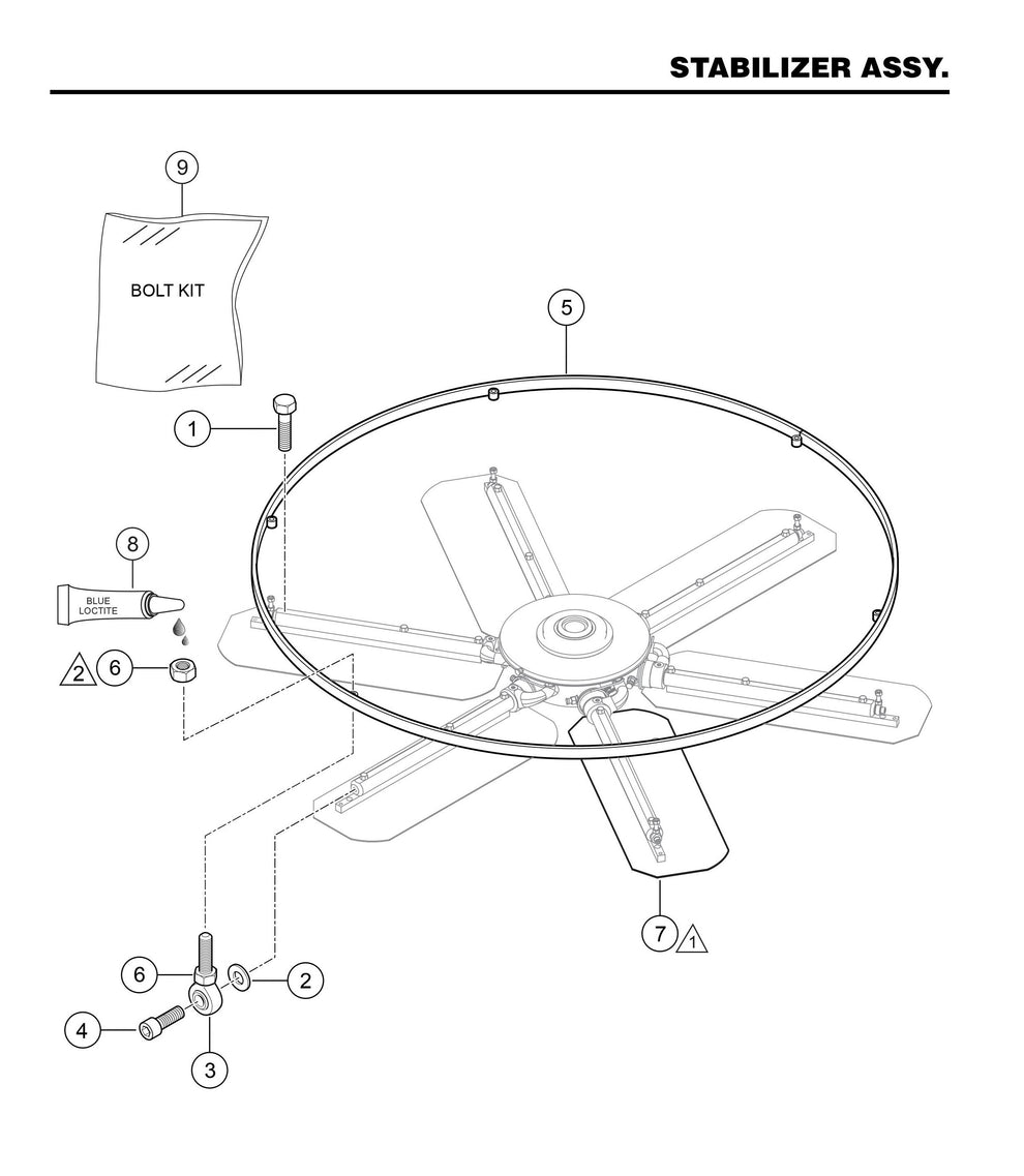 STXD6I Stabilizer Assembly