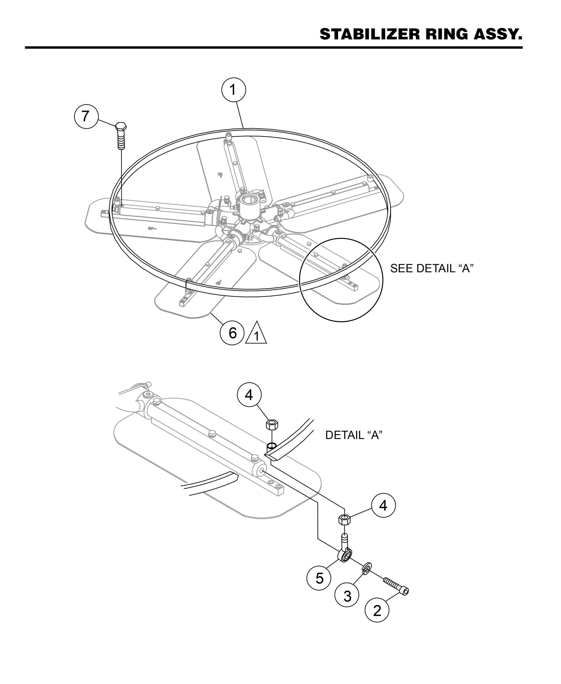 HHXG5 Stabilizer Ring Assembly