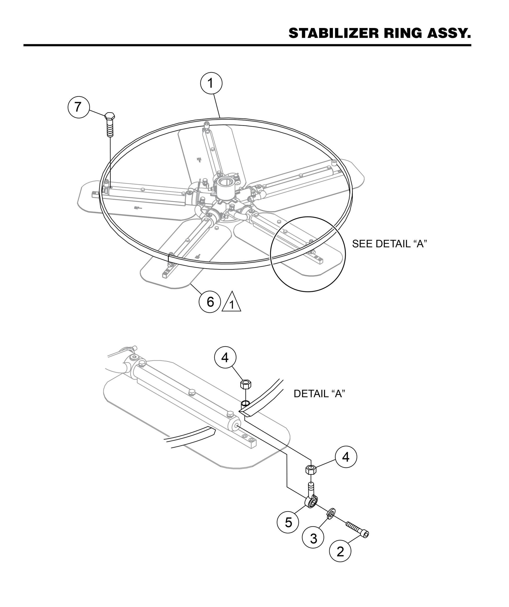 HHXD5 Stabilizer Ring Assembly