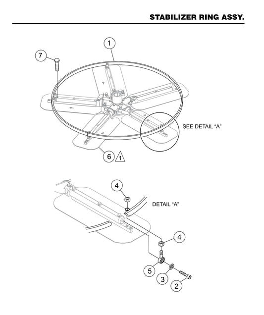 HHXD5 Stabilizer Ring Assembly