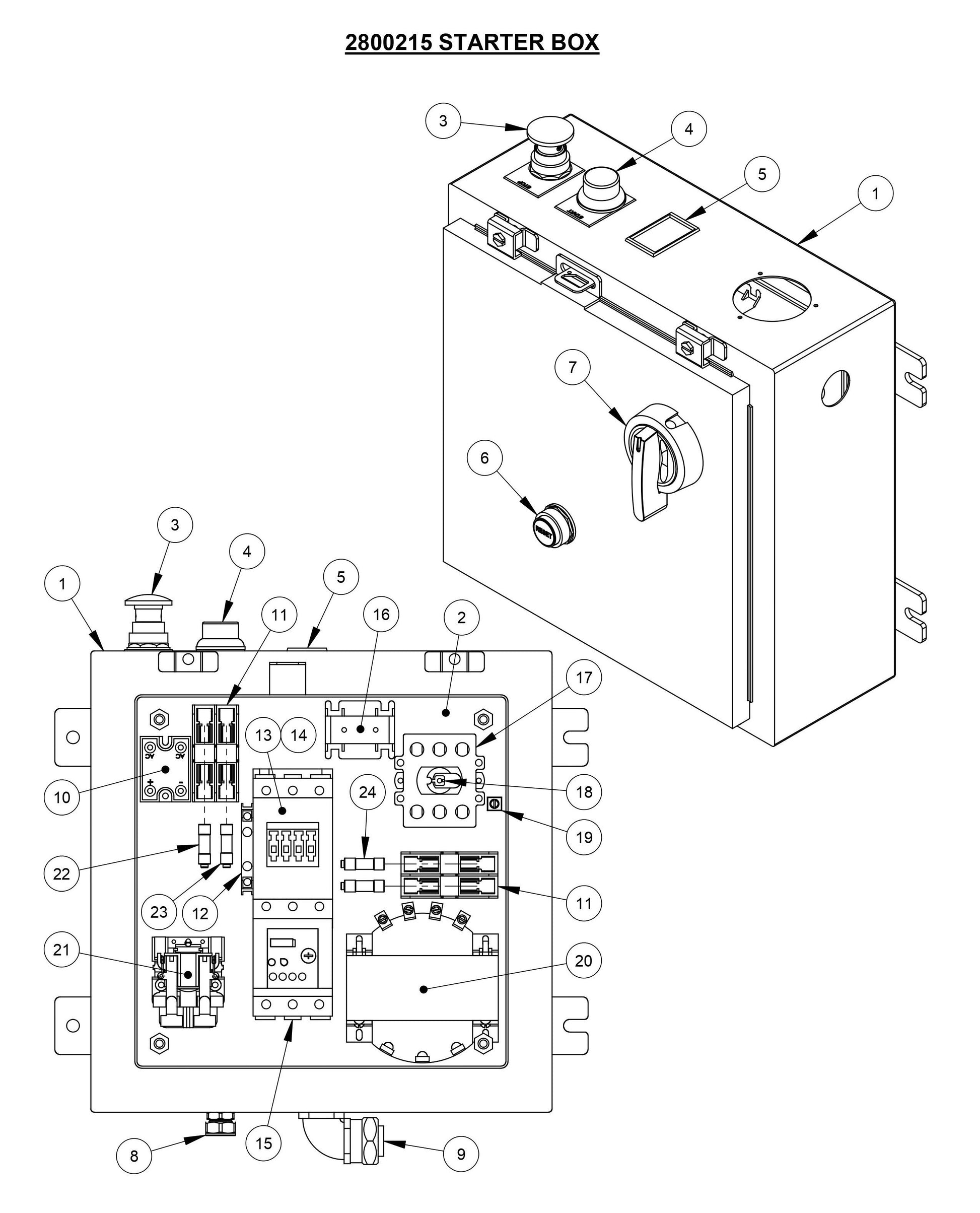 CC4120 /30EXL-3 Starter Box fig 1