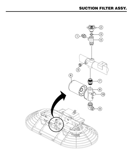 STXD6I Suction Filter Assembly
