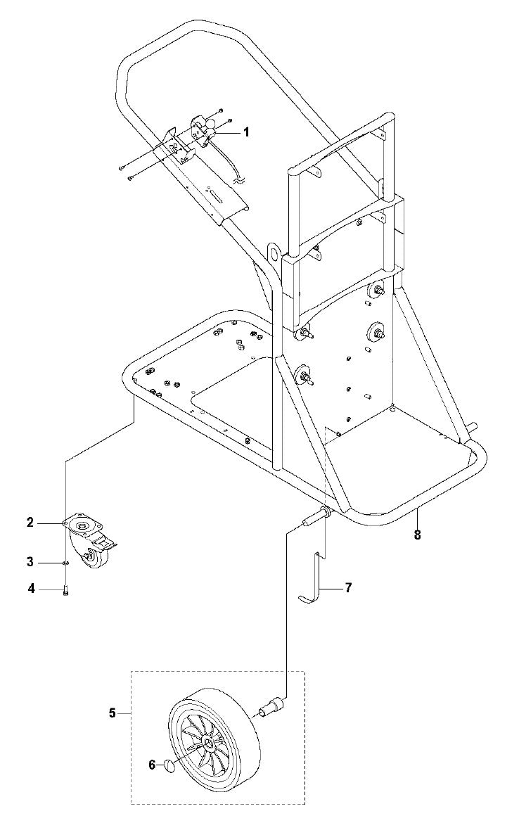 T 4000 Petrol Carriage Assembly Parts