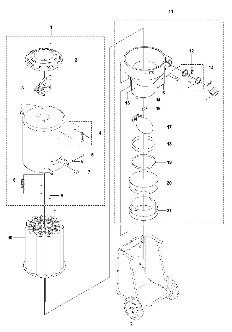 T 8600 Chassis/Frame Assembly Parts