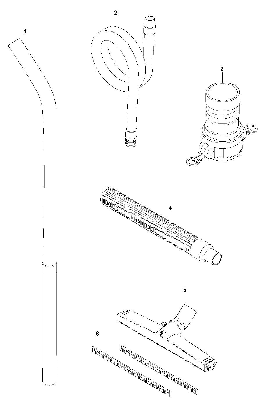 T7500, T8600 Accessories Assembly Parts