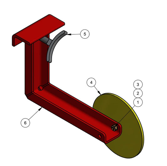 BDF6048B Target Assembly Parts By Allen Engineering